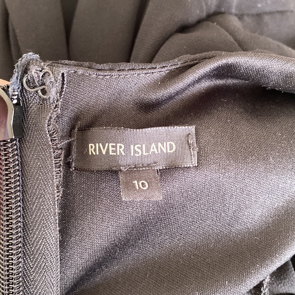 River Island - Little Black Dress - Mini, Long Sleeve - Size 6 (UK 10) - Picture 7 of 7